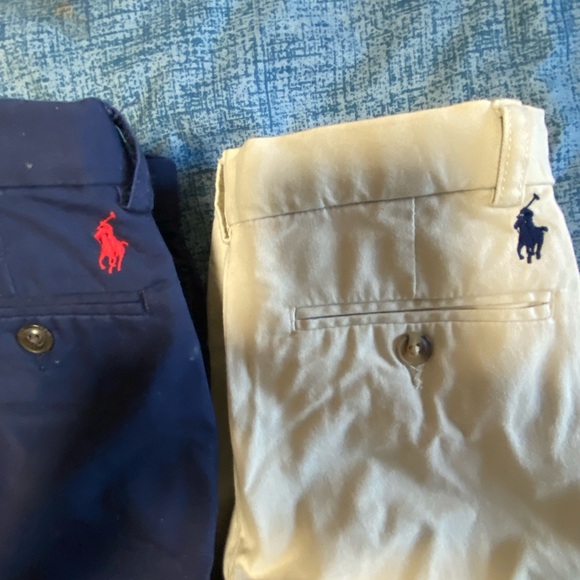 5 pair of Polo by Ralph Lauren Yellow and Blue slacks size 6 & 7 - Picture 5 of 16